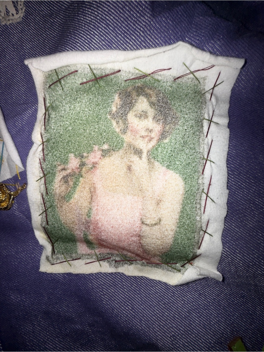 Guess USA Purple denim custom by Marion G Nuernberg - Picture 14 of 15